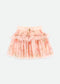COMPLETO CANOTTA E GONNA IN TULLE A FIORI TONI/GEORGIAN PEACH ANGELS FACE 