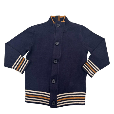 CARDIGAN IN VISCOSA TIA25077MA PEACOAT TRUSSARDI 