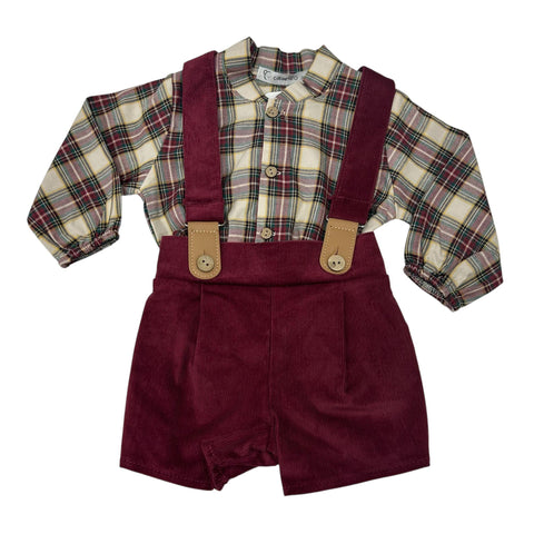 SALOPETTE E CAMICIA 11242 U CALAMARO 