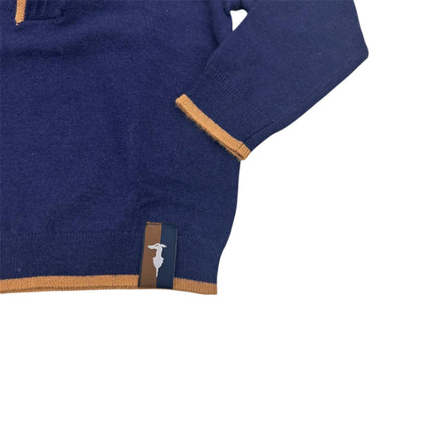 MAGLIONE IN VISCOSA TIA25083MA PEACOAT TRUSSARDI 