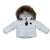 GIUBBOTTO CON PELLICCIA NATURALE 25WBBXC02450 005183 100 BLAUER 