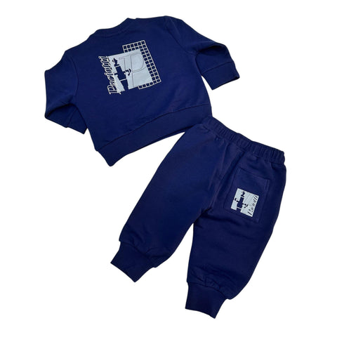 TUTA FELPATA COMP6319B BLU BTS 4US 