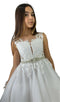 ABITO IN PIZZO E TULLE LUREX