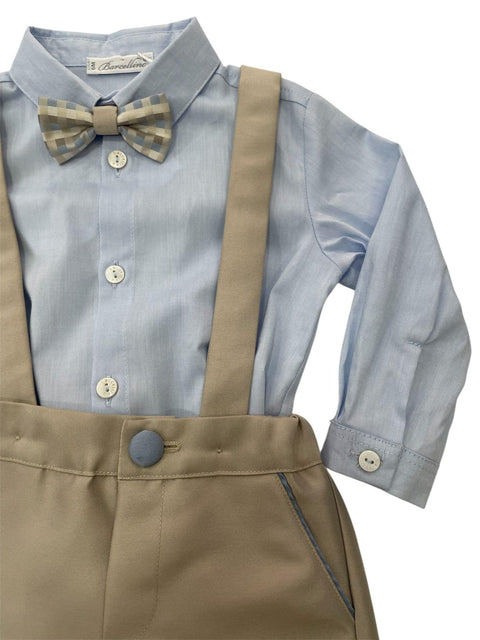 SALOPETTE, CAMICIA E PAPILLON 125511 U BARCELLINO 