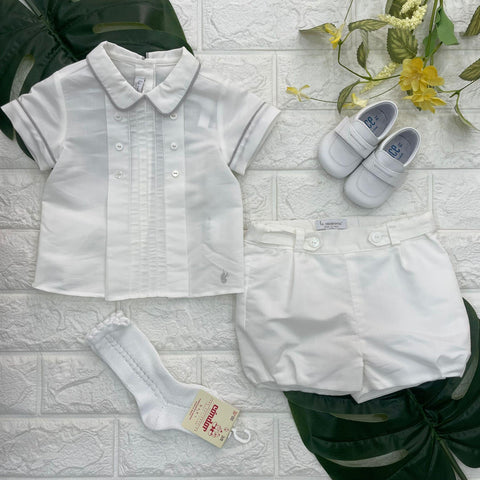 COMPLETO CAMICIA E SHORT LCN1008 U LE COCONNE' 