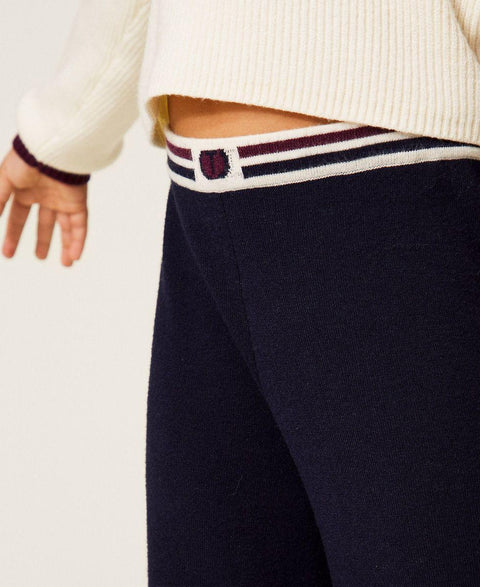 PANTALONE IN VISCOSA 252GJ3031 11956 TWIN SET 