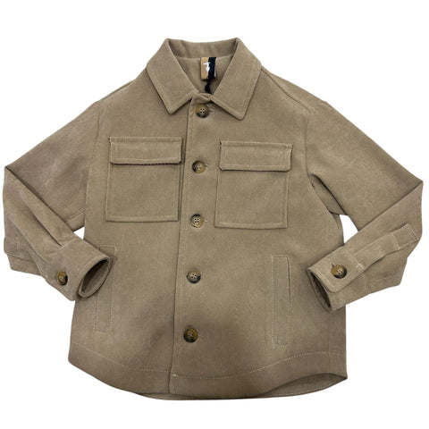 CAMICIA SAHARIANA TBA25027CA IRISH CREAM TRUSSARDI 