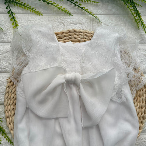 PAGLIACCETTO E CUFFIA IN CHIFFON 125-197/125-183 BIANCO GRANLEI 