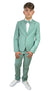COMPLETO 4 PEZZI 42700/42100/410/42420 VERDE SALVIA# DAMPER DAN 