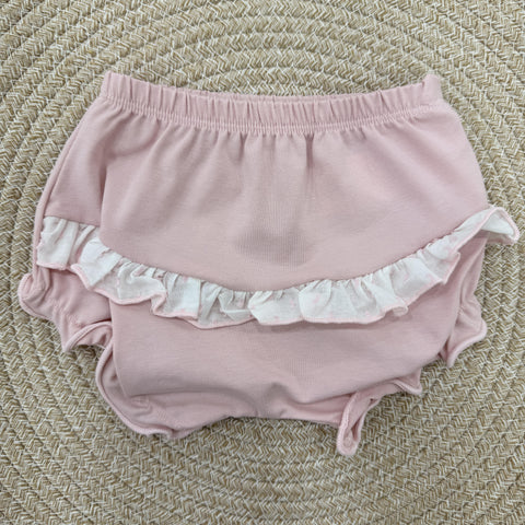 COMPLETO IN COTONE 11277 PANNA/ROSA CALAMARO 