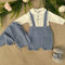 PAGLIACCETTO, BODY, CARDIGAN E BABBUCCE IN LANA IN6860/IN68S CIELO/GRIGIO MARLU 