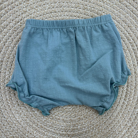 CASACCA E CULOTTE IN COTONE 22112 MENTA CALAMARO 