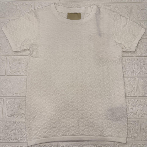 MAGLIA IN FILO TBP26082TS OFF WHITE TRUSSARDI 