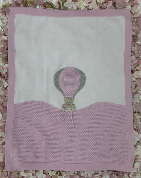 SCIALLE IN LANA IN5780R ROSA MARLU' 