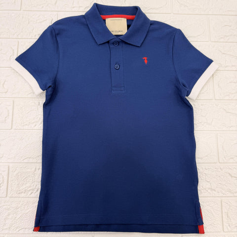 POLO IN PIQUET TBP26006PO BLU TRUSSARDI 