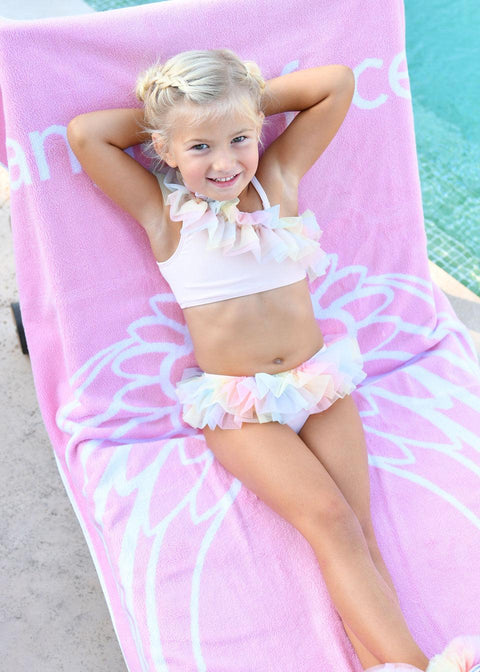 BIKINI CON TULLE MULTICOLOR ATHENS PALE PINK ANGEL'S FACE 