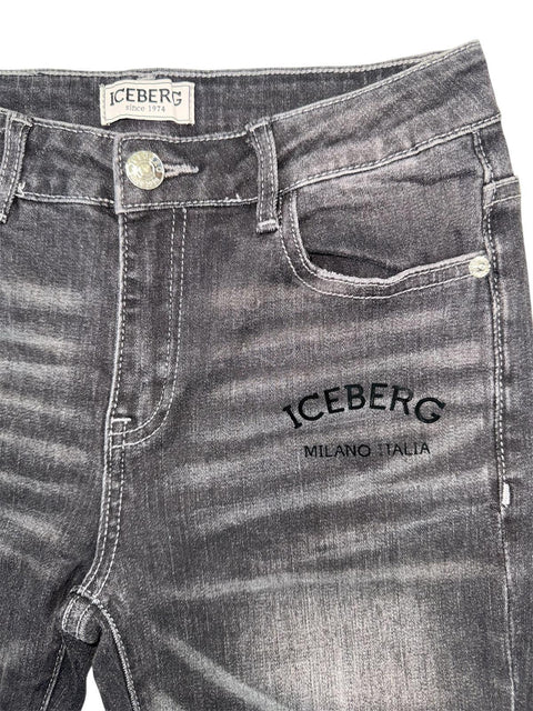 JEANS NERO PTICE6305J DENIM ICEBERG 