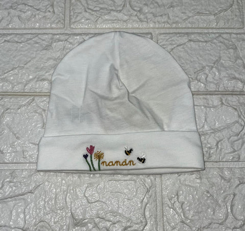 CAPPELLO IN COTONE E25014 BIANCO NANAN 