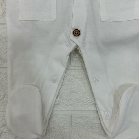 TUTINA IN COTONE E25100 BIANCO NANAN 