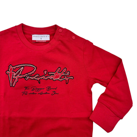 T-SHIRT IN COTONE TSP6317B ROSSO BTS 4US 