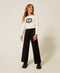 PANTALONE IN PUNTO MILANO 252GJ2113 00006 TWIN SET 