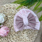 CAPPELLO E BAVETTA IN CINIGLIA LR1106 U LA SARTORIA DEI PICCOLI 