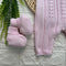 TUTINA E BABBUCCE IN FILO LT1054/LSC1054 ROSA LA SARTORIA DEI PICCOLI 