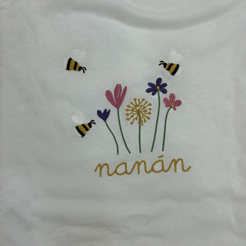 COPERTA IN COTONE E25408 BIANCO NANAN 