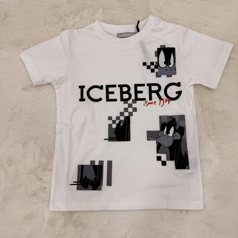 COMPLETO IN COTONE CMBICE6106J BIANCO ICEBERG 
