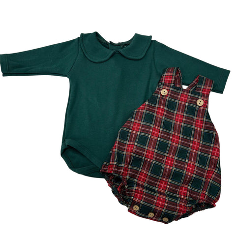 SALOPETTE E BODY TARTAN 32516/19126 U CALAMARO 