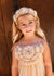CERCHIETTO IN TULLE LUREX ROSIE SAND ANGEL'S FACE 