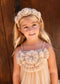 CERCHIETTO IN TULLE LUREX ROSIE SAND ANGEL'S FACE 