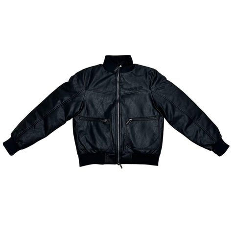 GIUBBOTTO ECOPELLE IMBOTTITO GBICE6308J NERO ICEBERG 