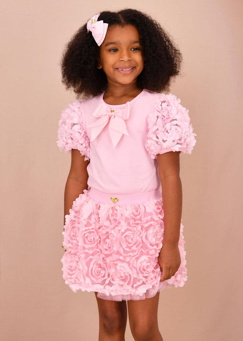 COMPLETO CON ROSE JENA/BLOSSOM FAIRY PINK ANGEL'S FACE 