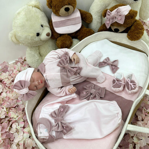 PAGLIACCETTO E BABBUCCE IN VELLUTO LP1106/LSC1106 U LA SARTORIA DEI PICCOLI 