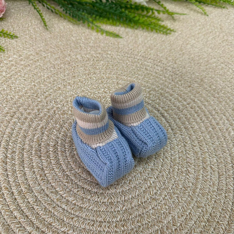 TUTINA E BABBUCCE IN LANA IN5210/IN52S CIELO MARLU 
