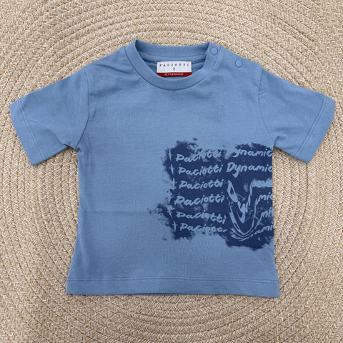 T-SHIRT IN COTONE TSP6114B CIELO BTS PACIOTTI 