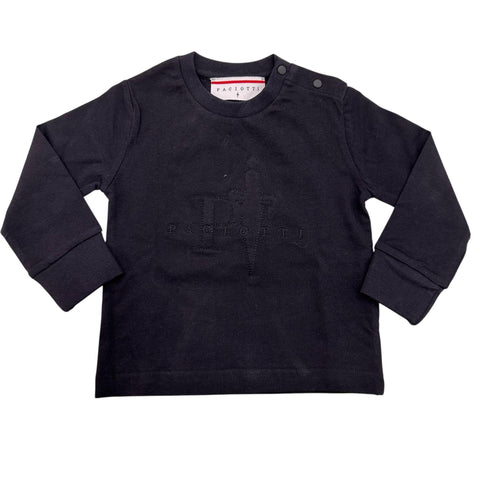 T-SHIRT IN COTONE TSP6352B BLU PACIOTTI 4US 