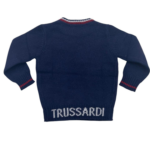 MAGLIONE IN VISCOSA TIA25051MA PEACOAT TRUSSARDI 