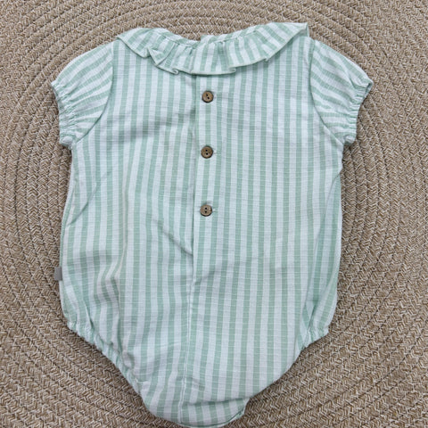 PAGLIACCETTO IN COTONE 32549 MENTA CALAMARO 