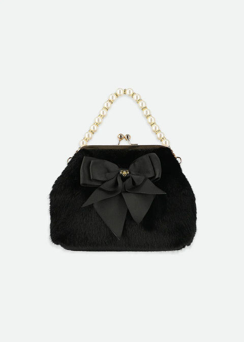 BORSA IN ECOPELLICCIA HOPE BLACK ANGEL'S FACE 