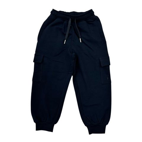 PANTALONE CARGO FELPATO PFP6301J NERO BTS 4US 