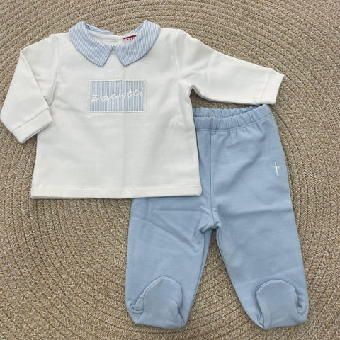 COMPLETO IN CALDO COTONE CPP5301N BIANCO PACIOTTI 4US 