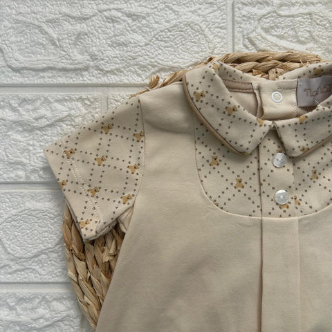 PAGLIACCETTO IN COTONE E25180 BEIGE NANAN 