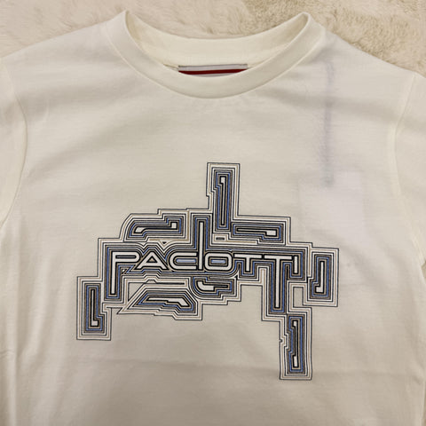 T-SHIRT IN COTONE TSP6160J OFF WHITE PACIOTTI 4US 